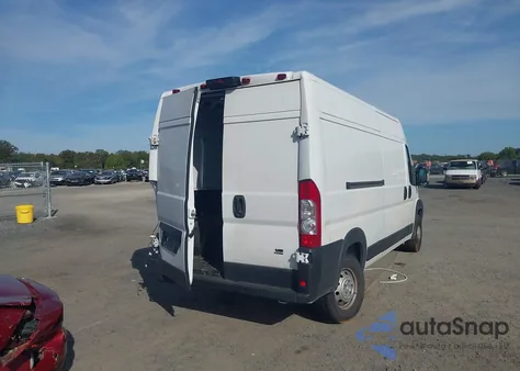 2020 Ram Promaster 2500 High Roof 159 Wb from USA, damaged, VIN 3C6TRVDG4LE141907